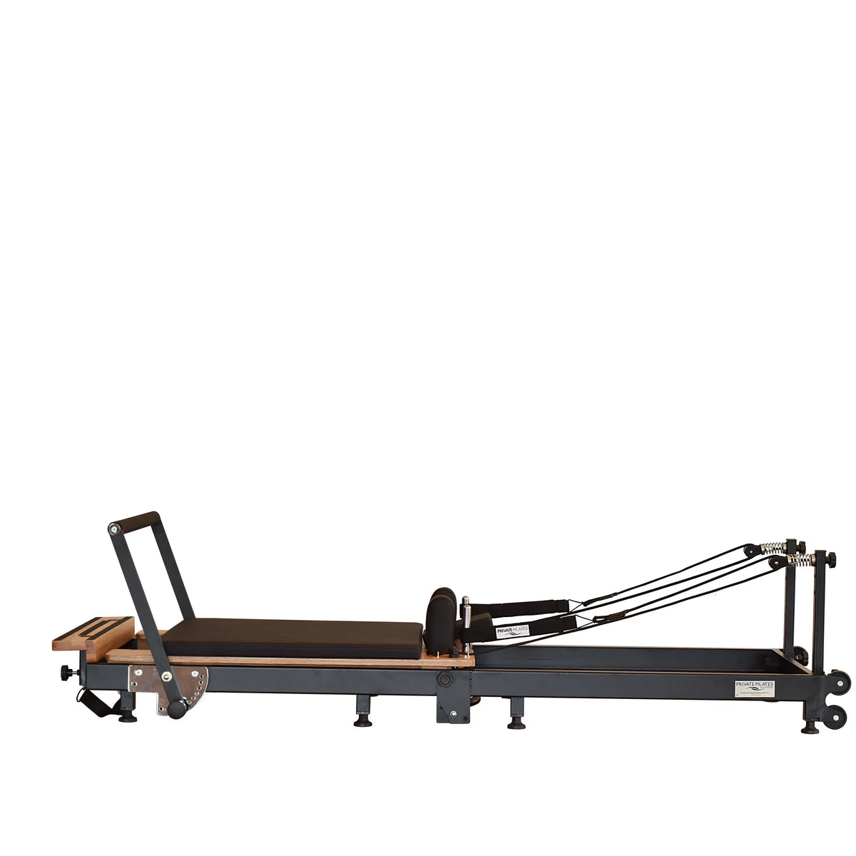 Private Pilates Katlanir Premium Foldable Pilates Reformer | Beech Wood & Steel Home Reformer