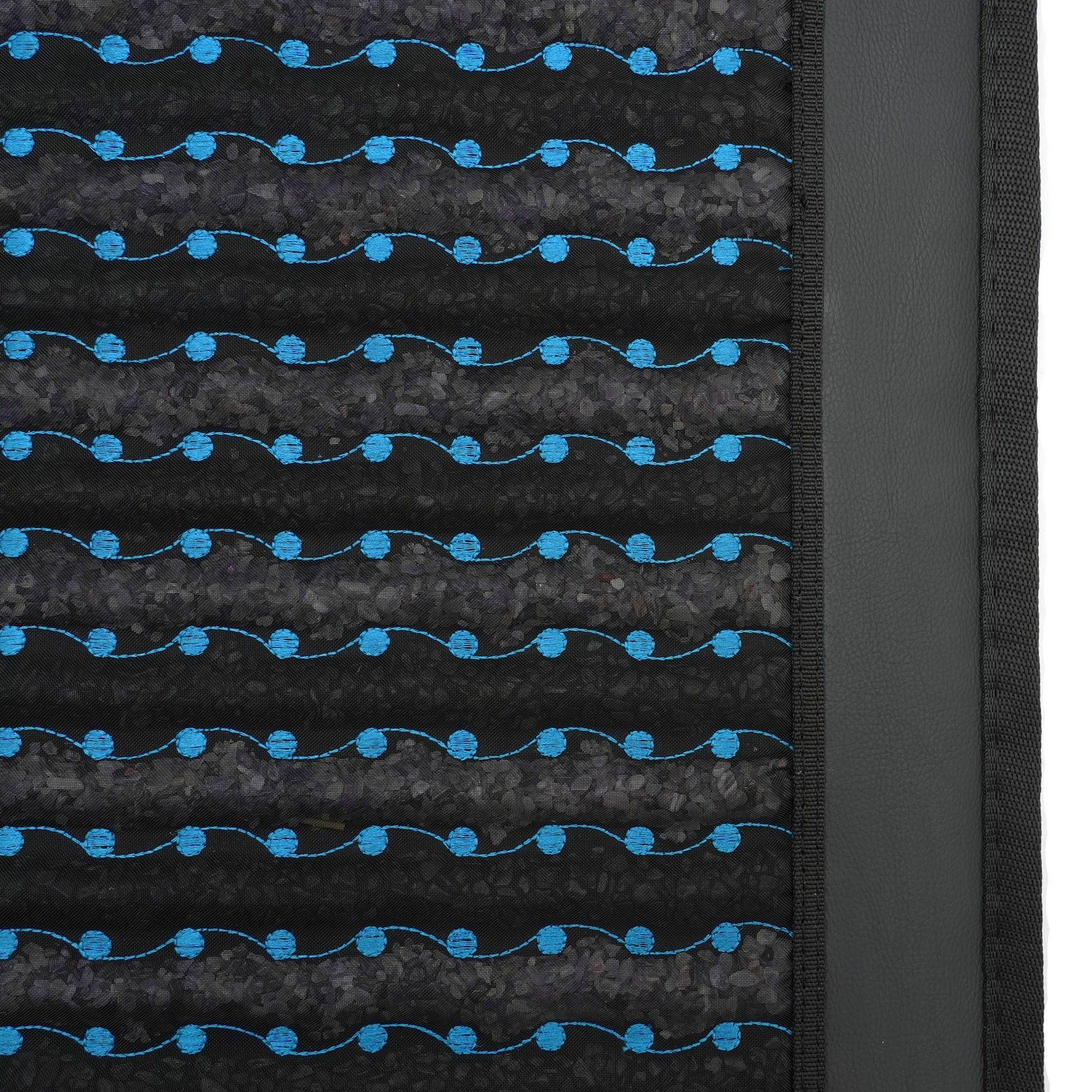 Portable 2-Core PEMF & Far-Infrared Heat Mat Mini with Amethyst & Tourmaline | 19.7" x 19.7", Up to 158°F