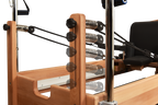 Private Pilates™ Premium Beechwood Pilates Reformer with Tower | Home & Studio Bundle