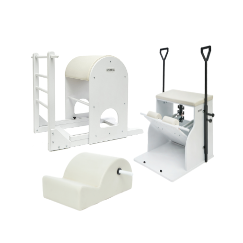 Sportline™ Superior Pilates Home Studio Package | Cadillac Reformer, Chair & Ladder Barrel