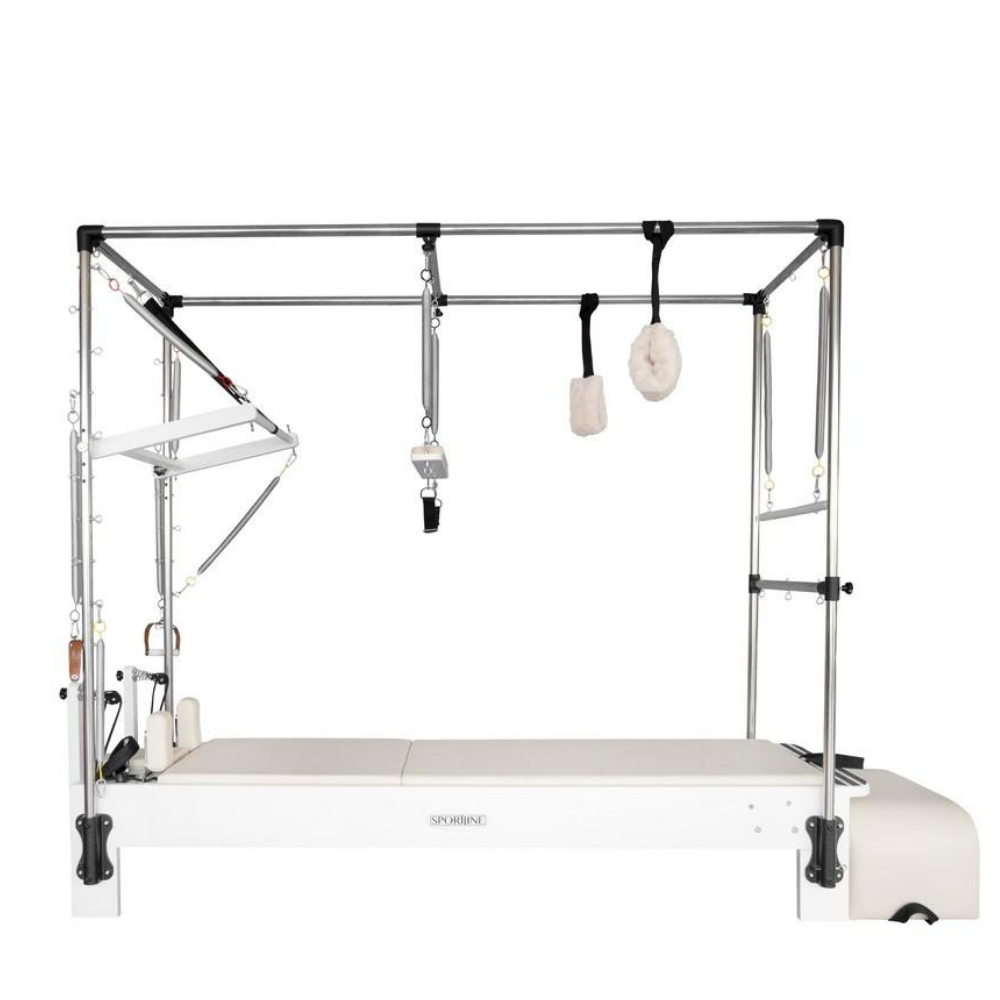 Sportline™ Superior Pilates Cadillac Reformer Bundle | Hornbeam Wood Indoor Studio System