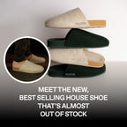 Cork Footbed House Shoe | Arch-Support Indoor Slipper for Women & Men