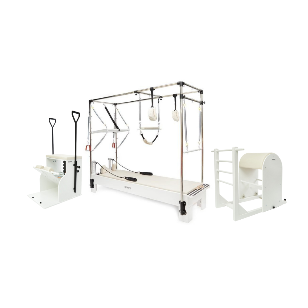 Sportline™ Superior Pilates Home Studio Package | Cadillac Reformer, Chair & Ladder Barrel