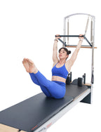 Fitkon™ Pro Plus Pilates Reformer with Aluminum Tower | Deluxe Indoor Home & Studio Bundle