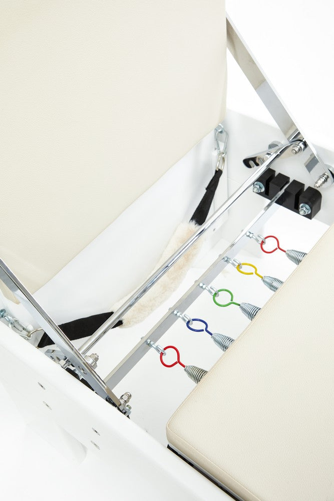 Sportline™ Superior Reformer-Tower Bundle | Hornbeam Wood Pilates Reformer + Tower