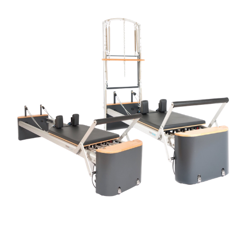 Fitkon™ Pro Pilates Reformer Bundle with Jumpboard & Box