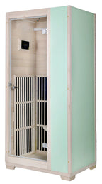 Blisspod Vienna 1-Person FAR Infrared Sauna | Canadian Hemlock, Very Low EMF, 140°F