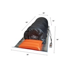 Relax Flex 1-Person Portable Lie-Down FAR Infrared Sauna with Reflective Mat