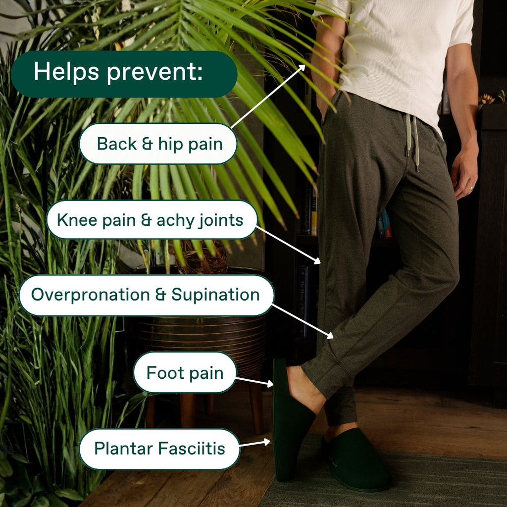 Cork Footbed House Shoe | Arch-Support Indoor Slipper for Women & Men