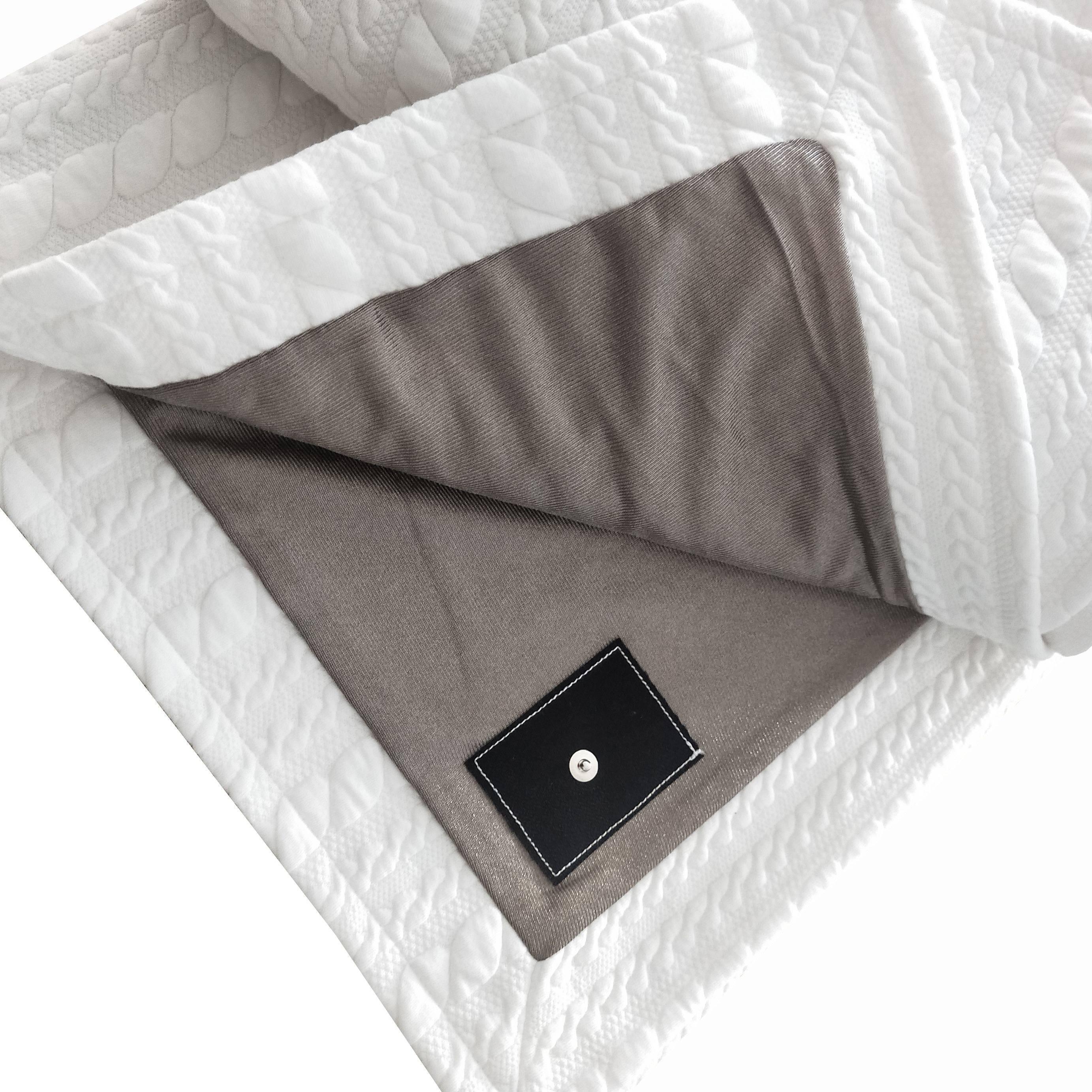 Grounding Blanket, Organic Cotton & Silver