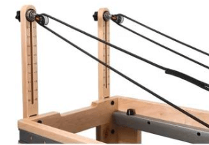 Eco Studio Full Track Pilates Reformer spring closeup