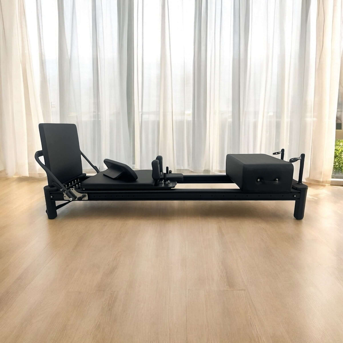 Full Track Queen Studio Pilates Reformer, full view