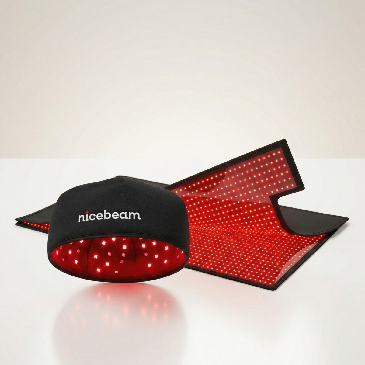 Nicebeam Full-Body Red Light Therapy Bundle | 660nm + 850nm Mat, Bag & Accessory Options