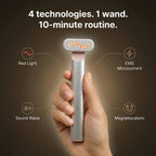 Nicebeam 4-in-1 Red Light Therapy Skincare Wand