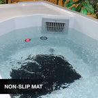 CSC 1000 Premium Cold Plunge Spa Tub With Built-In Ozone And Multi-Coloured Exterior Lighting (SAK37605)