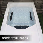 CSC 1000 Premium Cold Plunge Spa Tub With Built-In Ozone And Multi-Coloured Exterior Lighting (SAK37605)