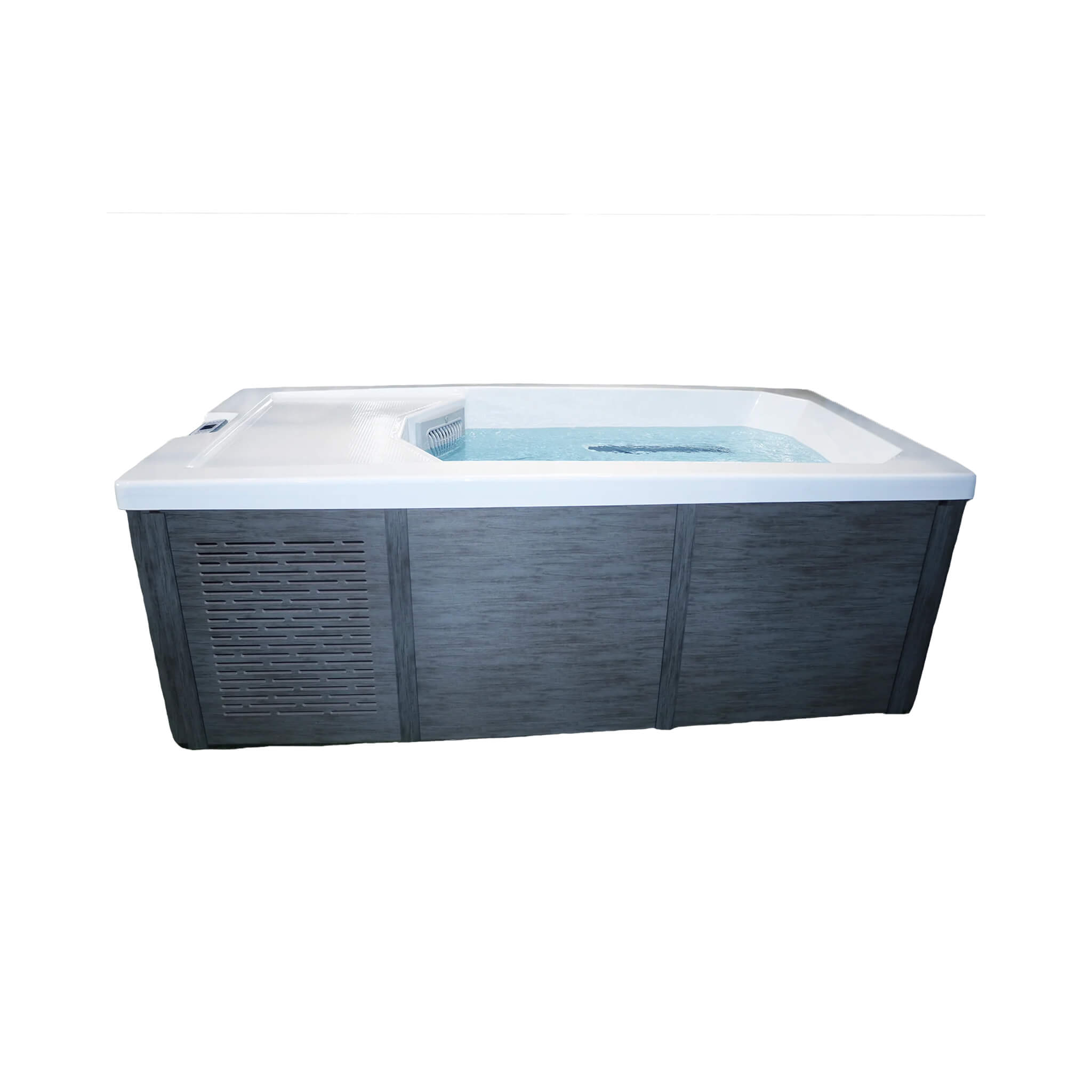 CSC 1000 Premium Cold Plunge Spa Tub With Built-In Ozone And Multi-Coloured Exterior Lighting (SAK37605)