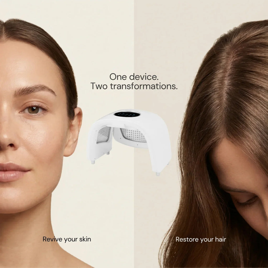 Nicebeam 9-in-1 Laser Light Therapy Lamp for Skin & Hair Rejuvenation