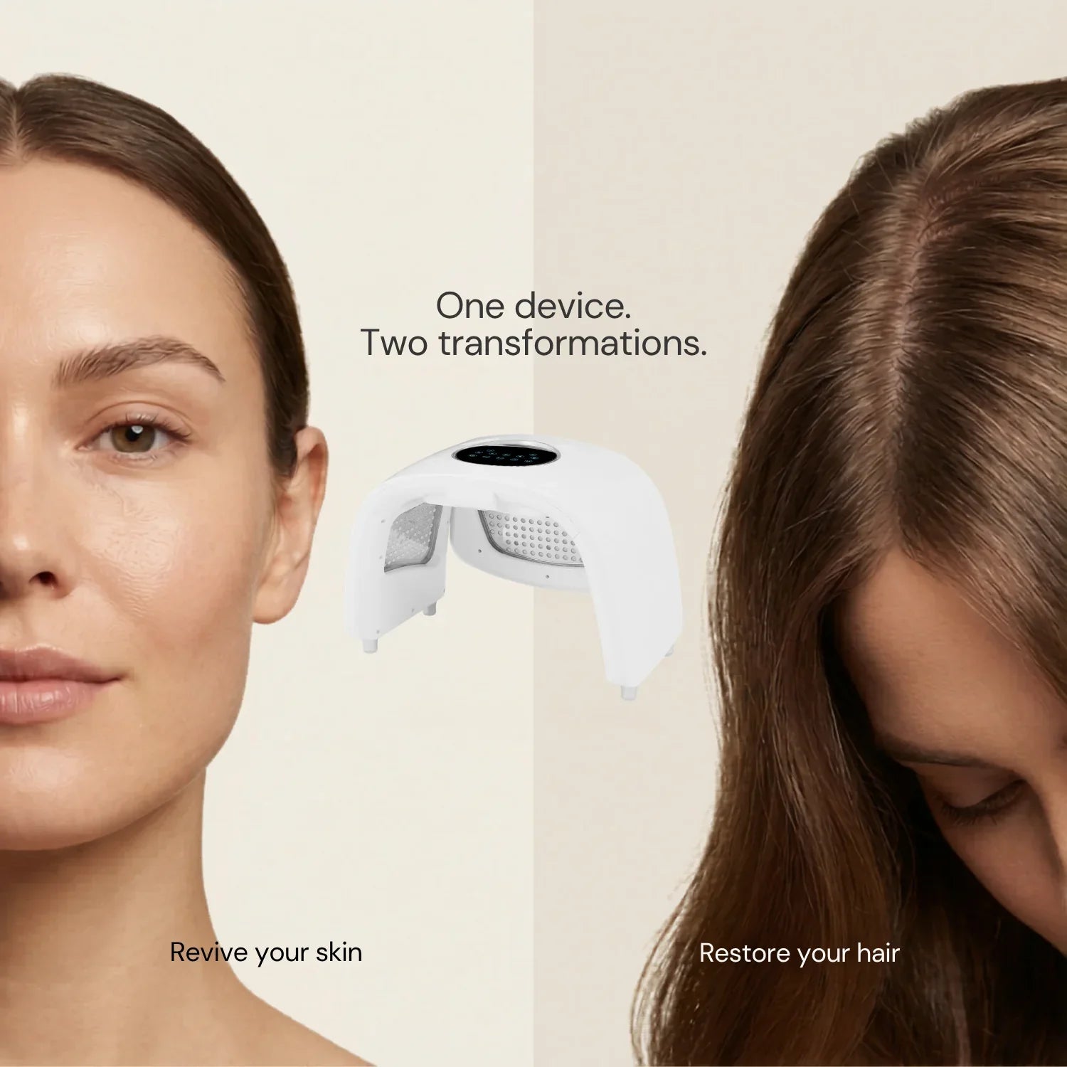 Nicebeam 9-in-1 Laser Light Therapy Lamp for Skin & Hair Rejuvenation