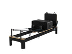 Core Collab Queen Studio Pilates Reformer | Commercial-Grade Aluminum, 6-Spring Indoor Reformer