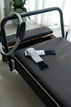 Core Collab Queen Studio Pilates Reformer | Commercial-Grade Aluminum, 6-Spring Indoor Reformer