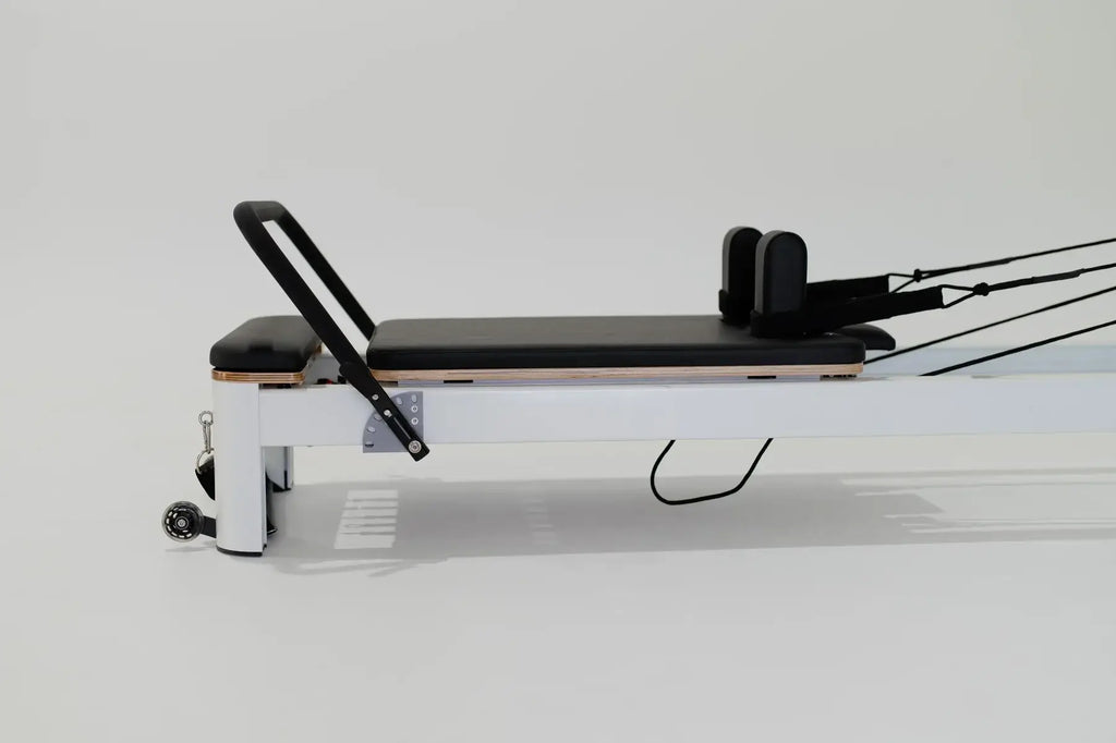 Core Collab Queen Studio Pilates Reformer | Commercial-Grade Aluminum, 6-Spring Indoor Reformer