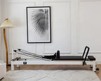 Core Collab Queen Studio Pilates Reformer | Commercial-Grade Aluminum, 6-Spring Indoor Reformer