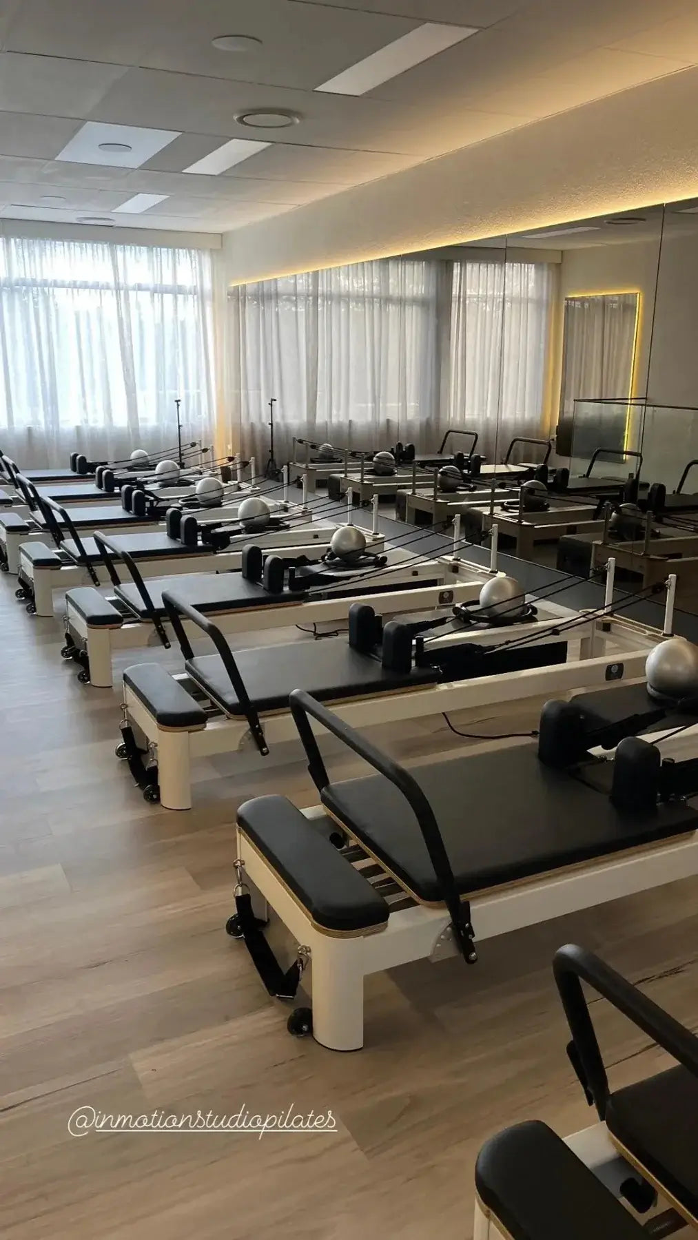 Core Collab Queen Studio Pilates Reformer | Commercial-Grade Aluminum, 6-Spring Indoor Reformer