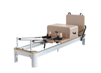 Core Collab Queen Studio Pilates Reformer | Commercial-Grade Aluminum, 6-Spring Indoor Reformer
