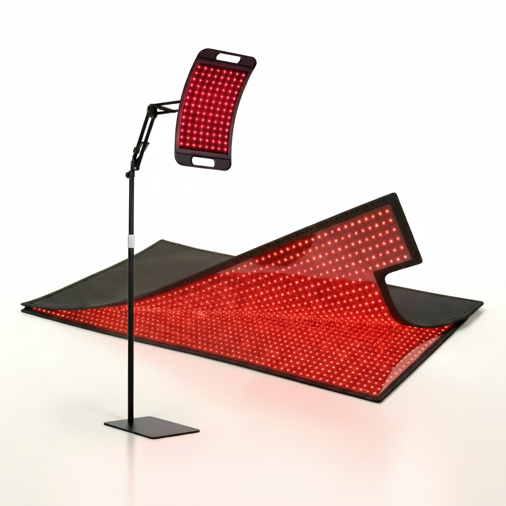 Nicebeam Red Light Therapy Lamp Bundle | 660nm + 850nm Near-Infrared, 312 LEDs