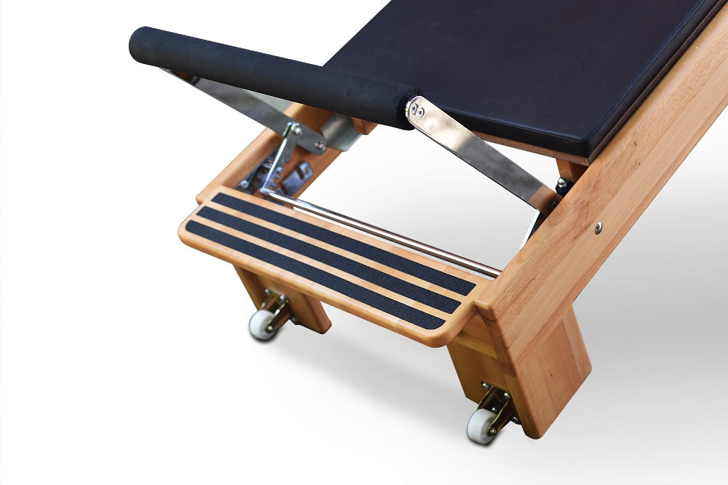 Private Pilates™ Premium Beechwood Pilates Reformer with Tower | Home & Studio Bundle